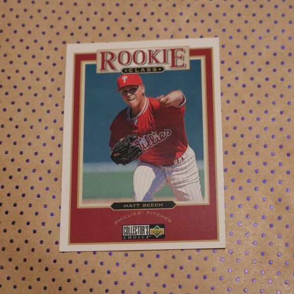 Matt Beech #16 Baseball Card - Picture 1 of 2